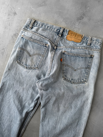 Levi's 505 Light Wash Jeans 80's - 32x31