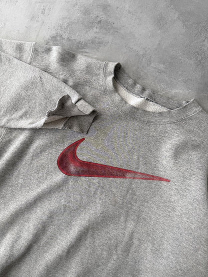 Distressed Nike Sweatshirt 90's - Small / Medium