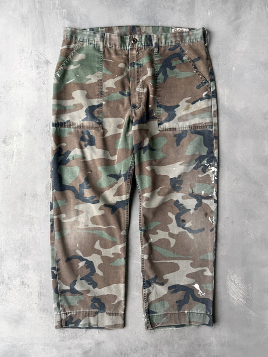 Cabela's Military Style Camo Pants 80's - 38x28