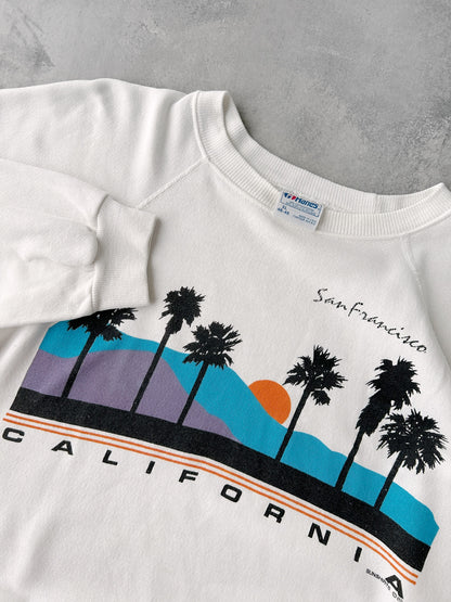 San Francisco California Sweatshirt '85 - Large