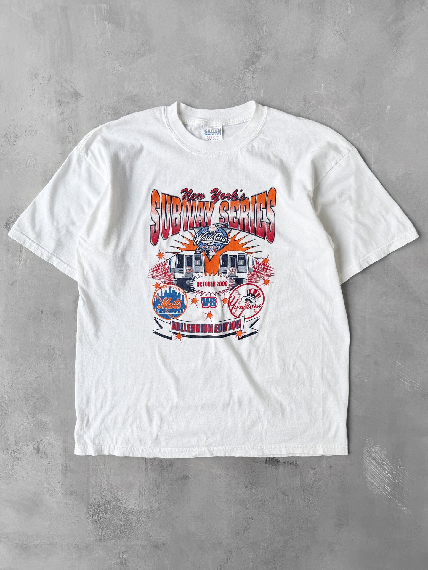 New York Subway Series T-Shirt '00 - XL