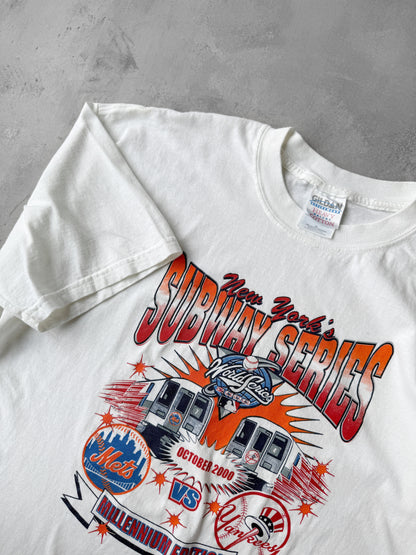 New York Subway Series T-Shirt '00 - XL
