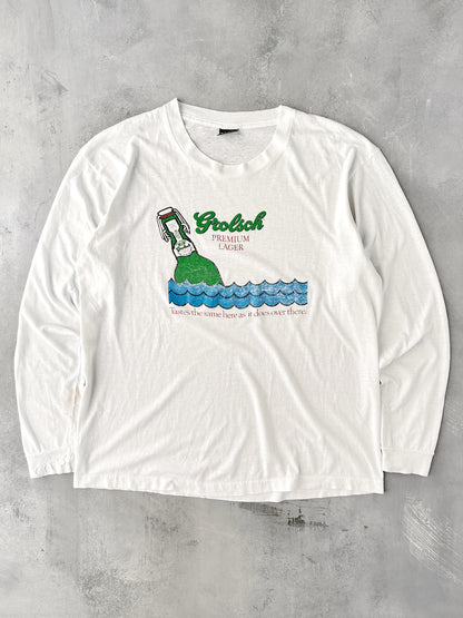 Grolsh Lager T-Shirt 90's - Large