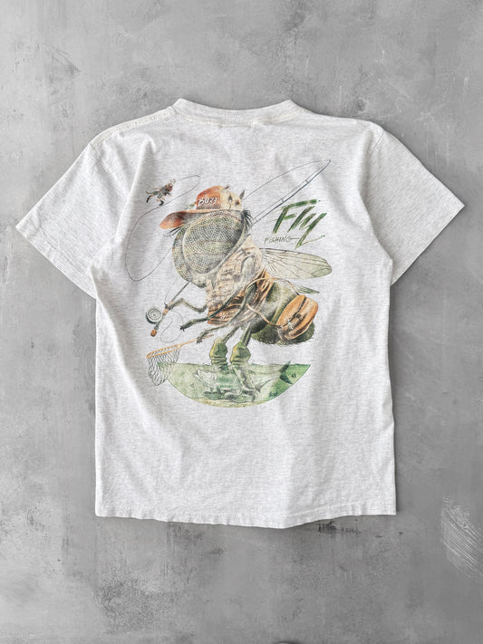 Fly Fishing T-Shirt 90's - Large