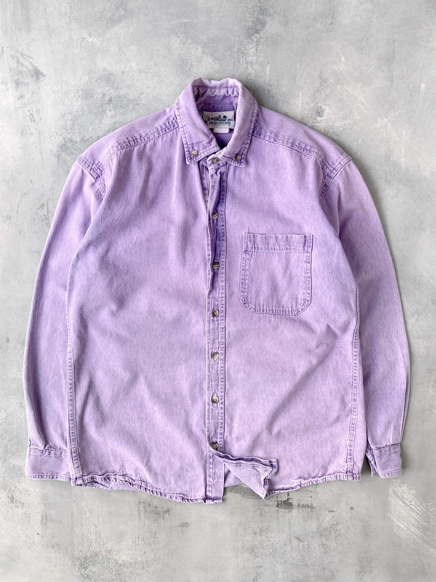 Faded Purple Shirt 00's - Small