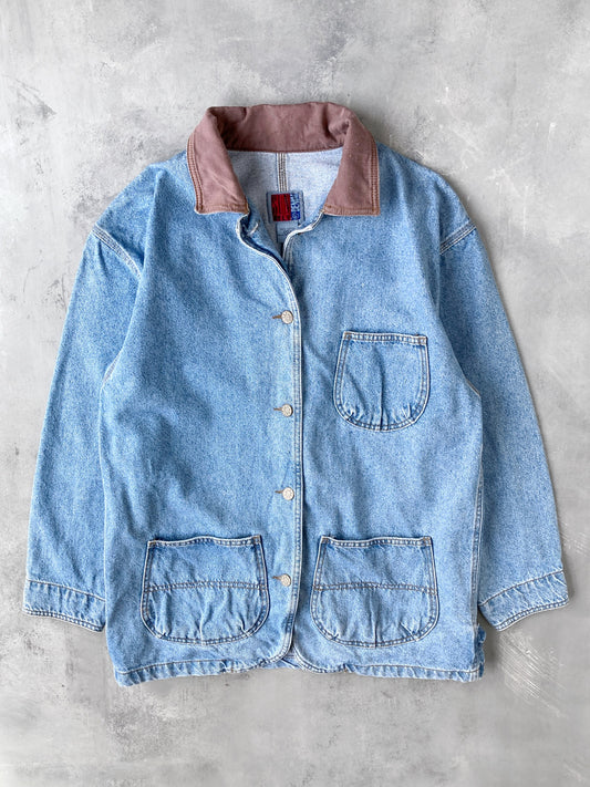 Denim Chore Coat 90's - Large