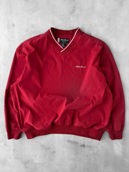 Eddie Bauer Golf Pullover Jacket Y2K - Medium