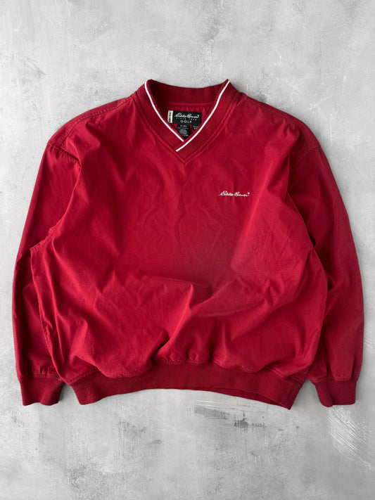 Eddie Bauer Golf Pullover Jacket Y2K - Medium