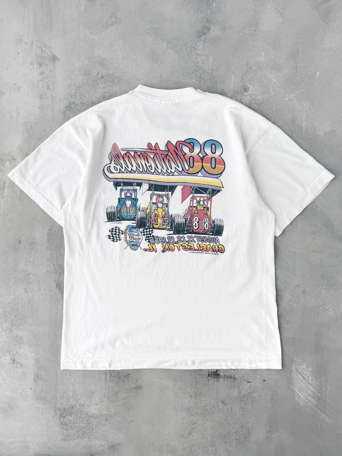 Sprint Car Nationals T-Shirt '88 - Large
