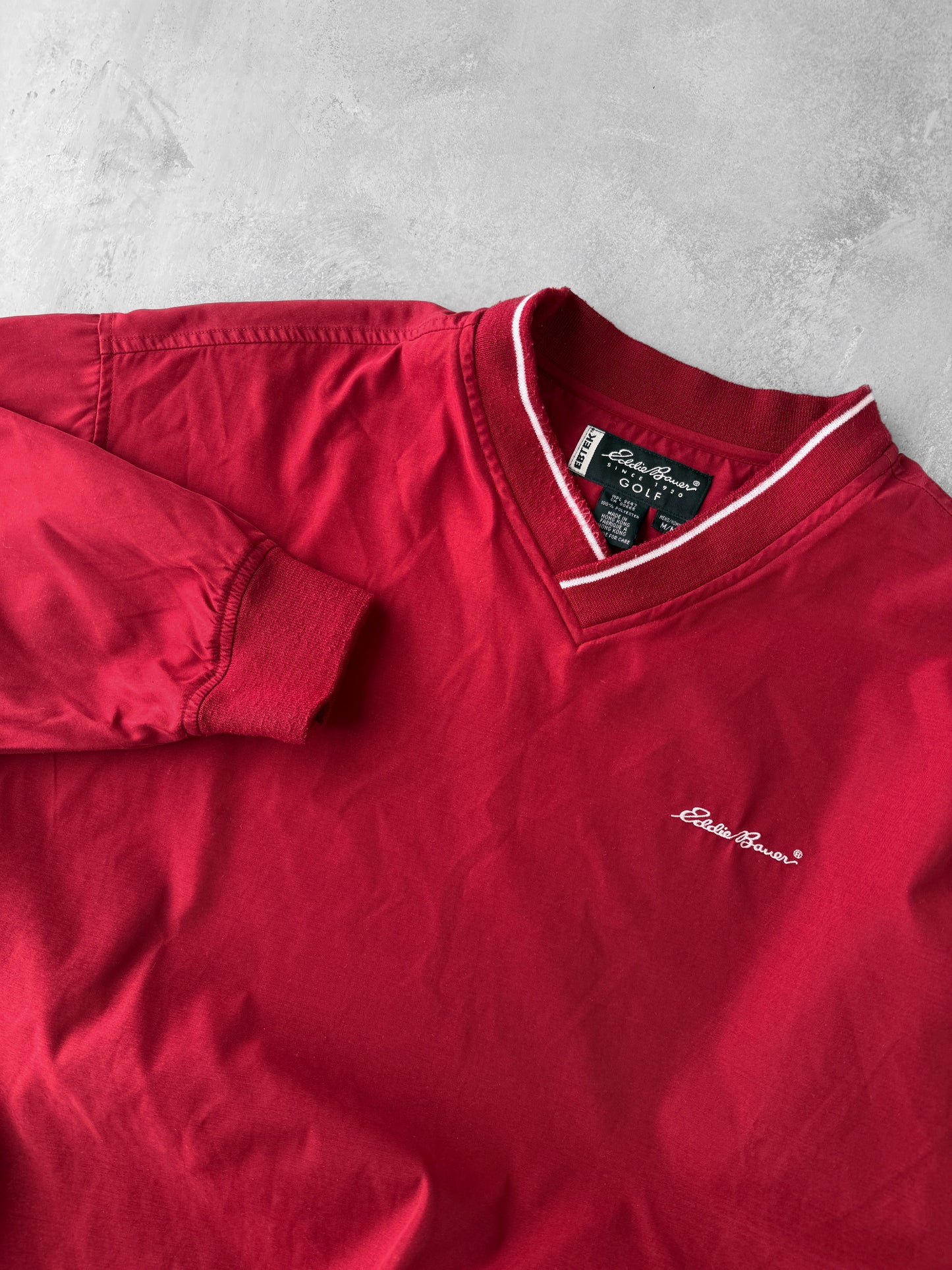 Eddie Bauer Golf Pullover Jacket Y2K - Medium