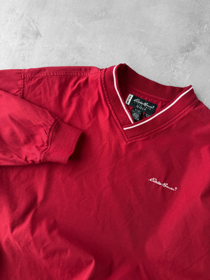 Eddie Bauer Golf Pullover Jacket Y2K - Medium