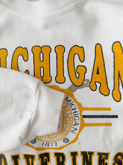 University of Michigan Sweatshirt 90's - Medium