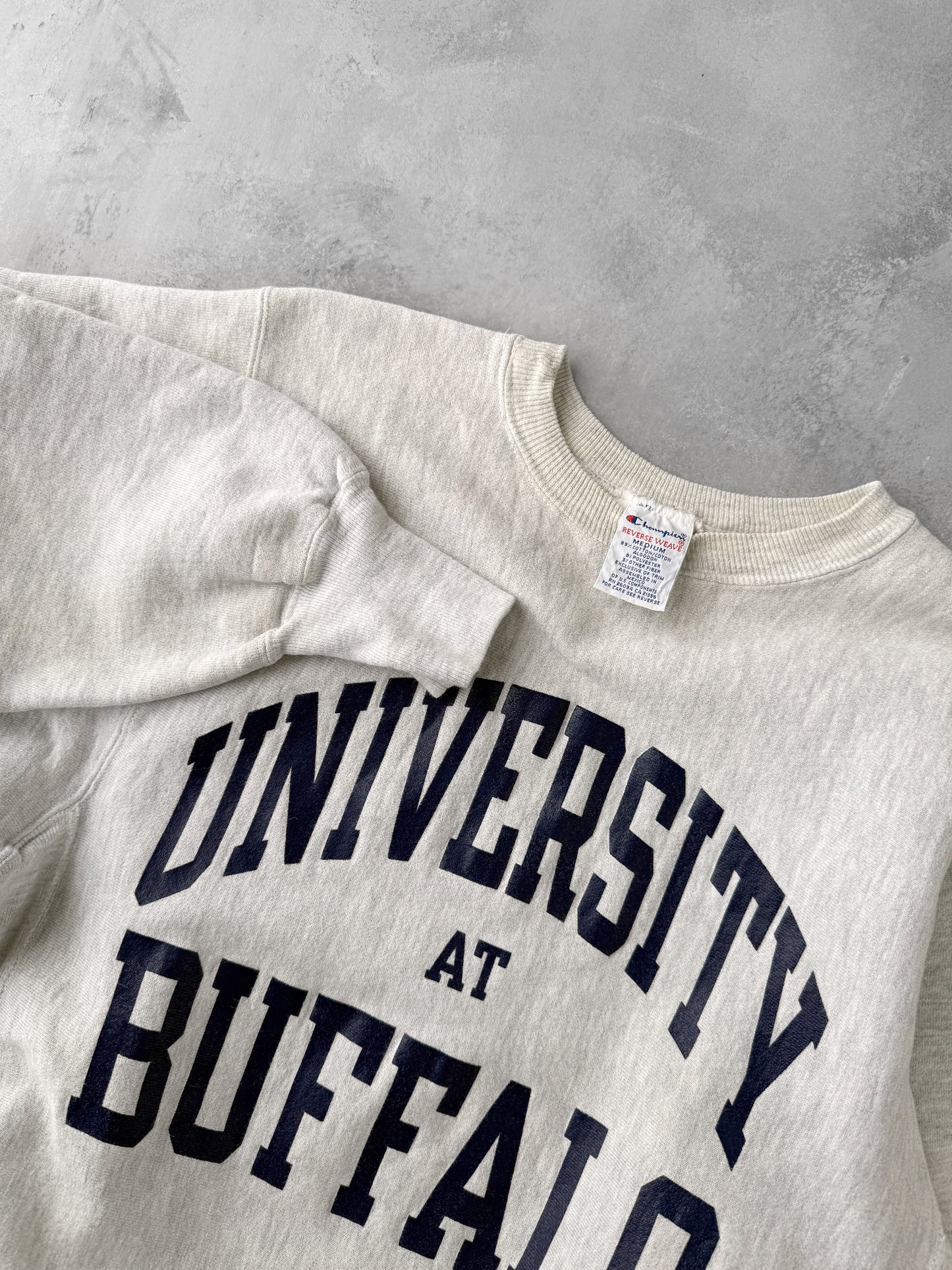 University at Buffalo Sweatshirt 90's - Medium