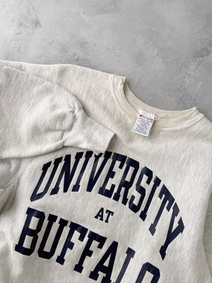 University at Buffalo Sweatshirt 90's - Medium