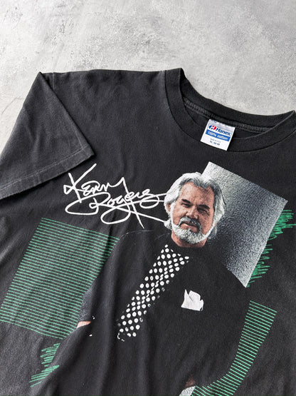 Kenny Rogers T-Shirt 90's - Large