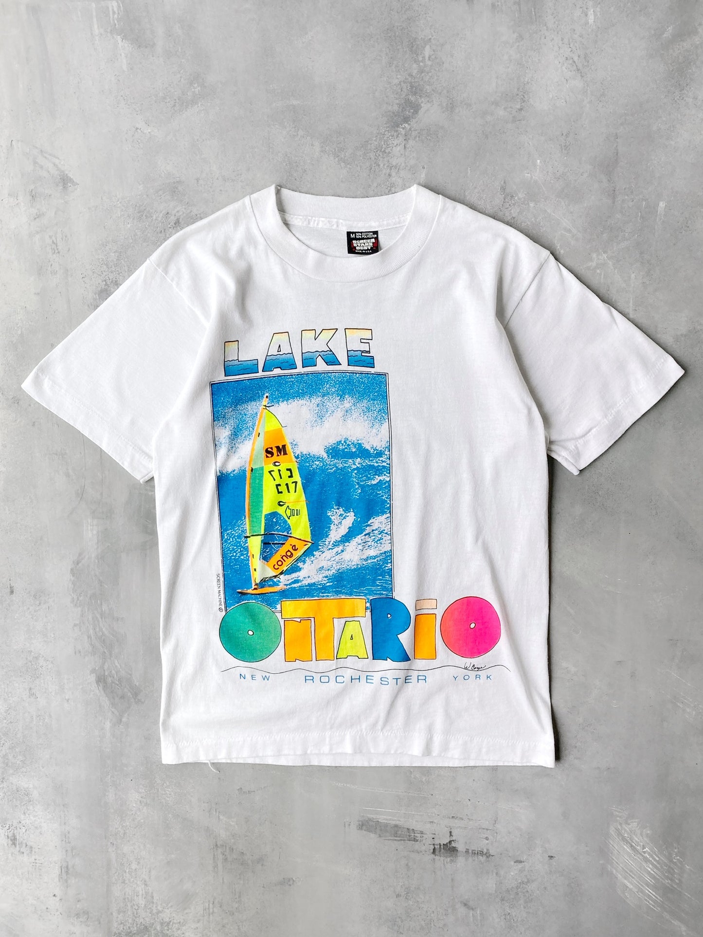Lake Ontario Harbor Festival T-Shirt '90 - Small