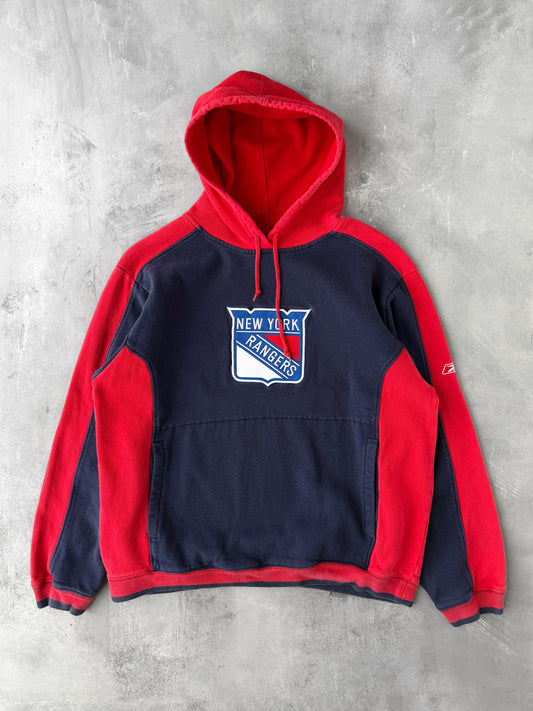 New York Rangers Hoodie 00's - Medium
