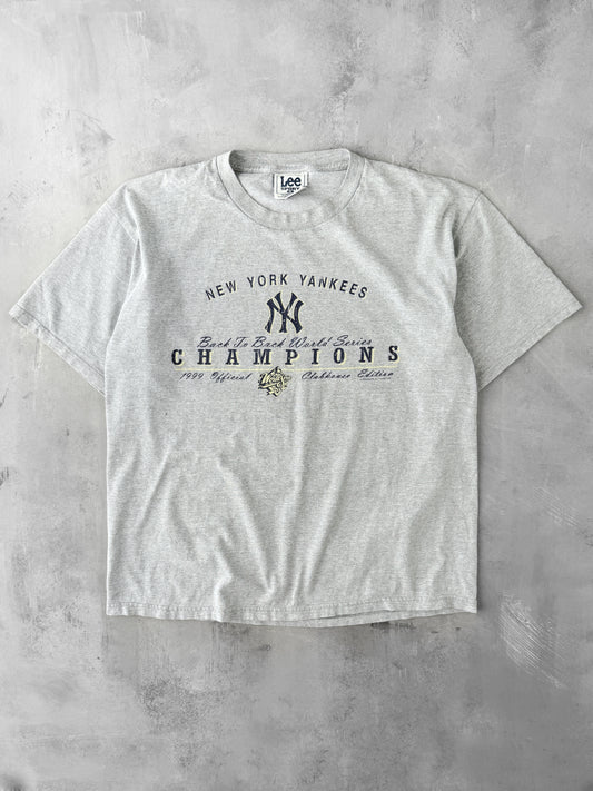 New York Yankees World Series T-Shirt '99 - XL