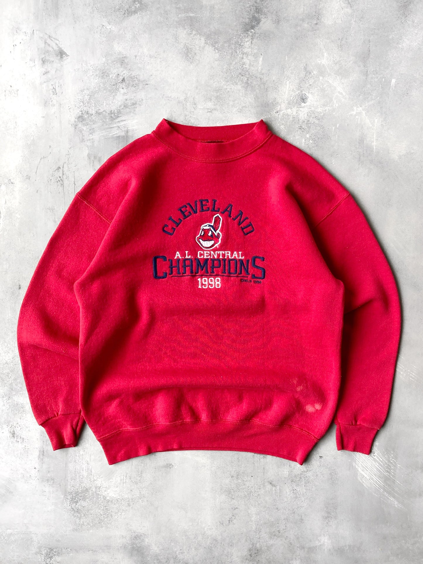 Cleveland Indians Sweatshirt '98 - Medium