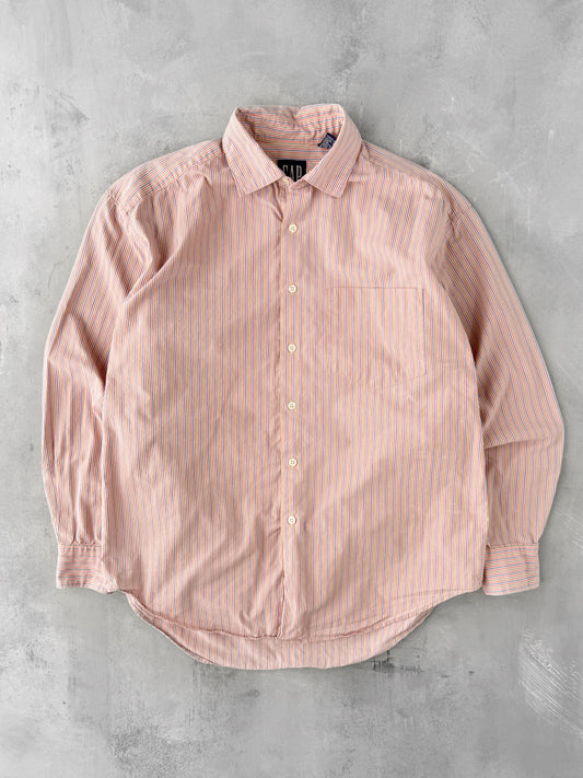 GAP Striped Shirt Y2K  - Medium
