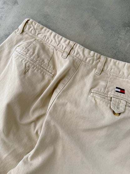 Tommy Hilfiger Pleated Khaki Pants 90's - 33x32