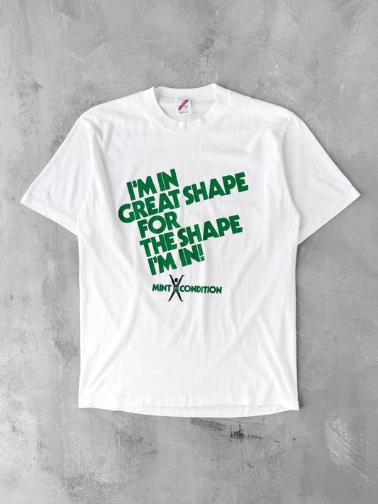 Great Shape T-Shirt 80's - Medium