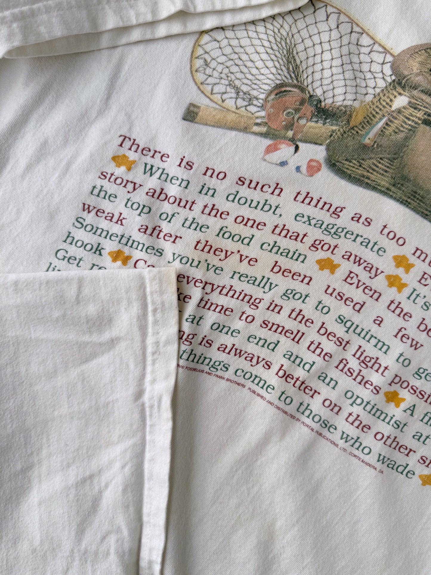 Fishing Life Lessons T-Shirt '95 - XL
