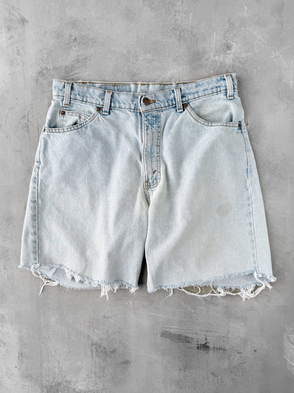 Distressed Levi's Cutoff Jean Shorts 90's - Size 32