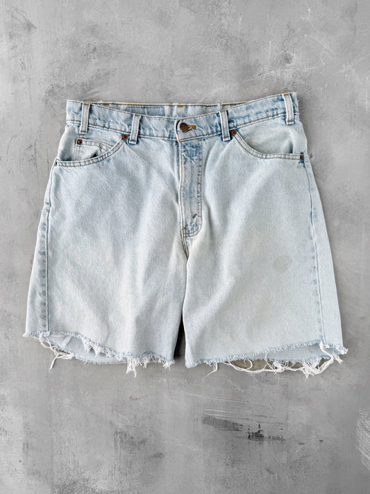 Distressed Levi's Cutoff Jean Shorts 90's - Size 32