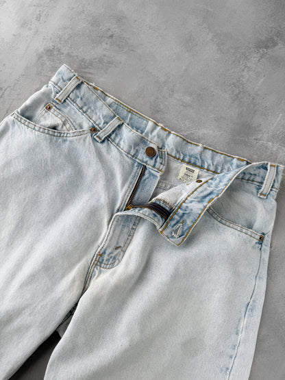 Distressed Levi's Cutoff Jean Shorts 90's - Size 32
