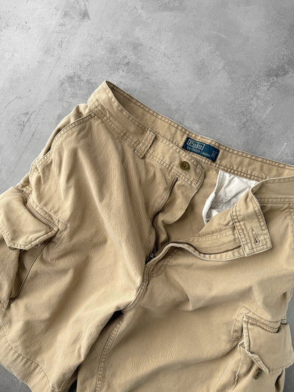 Polo Ralph Lauren Cargo Shorts 90's  - Size 32