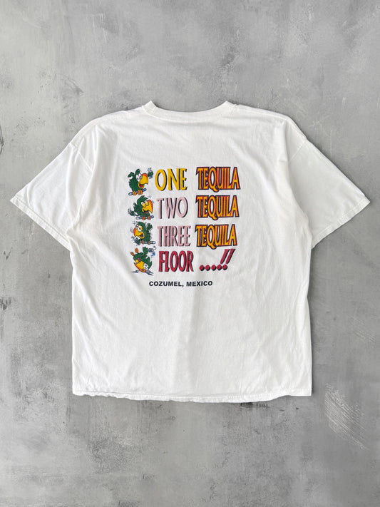 Stages of Tequila T-Shirt Y2K - XL