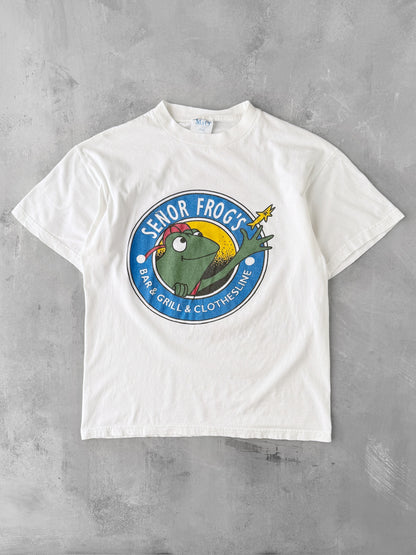 Señor Frogs Dos Equis T-Shirt Y2K - Large