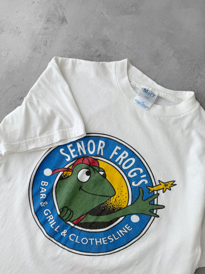 Señor Frogs Dos Equis T-Shirt Y2K - Large