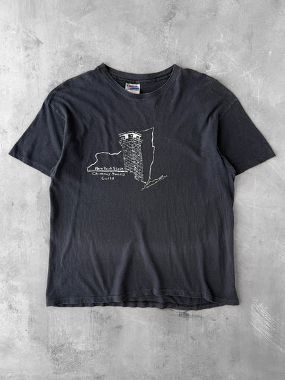 Chimney Sweep Guild T-Shirt 80's - Large