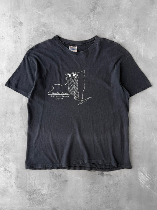 Chimney Sweep Guild T-Shirt 80's - Large