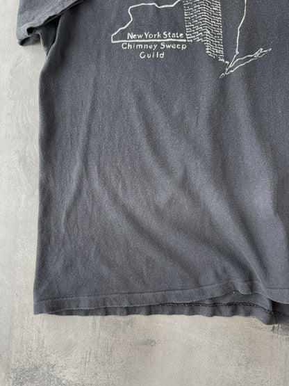 Chimney Sweep Guild T-Shirt 80's - Large