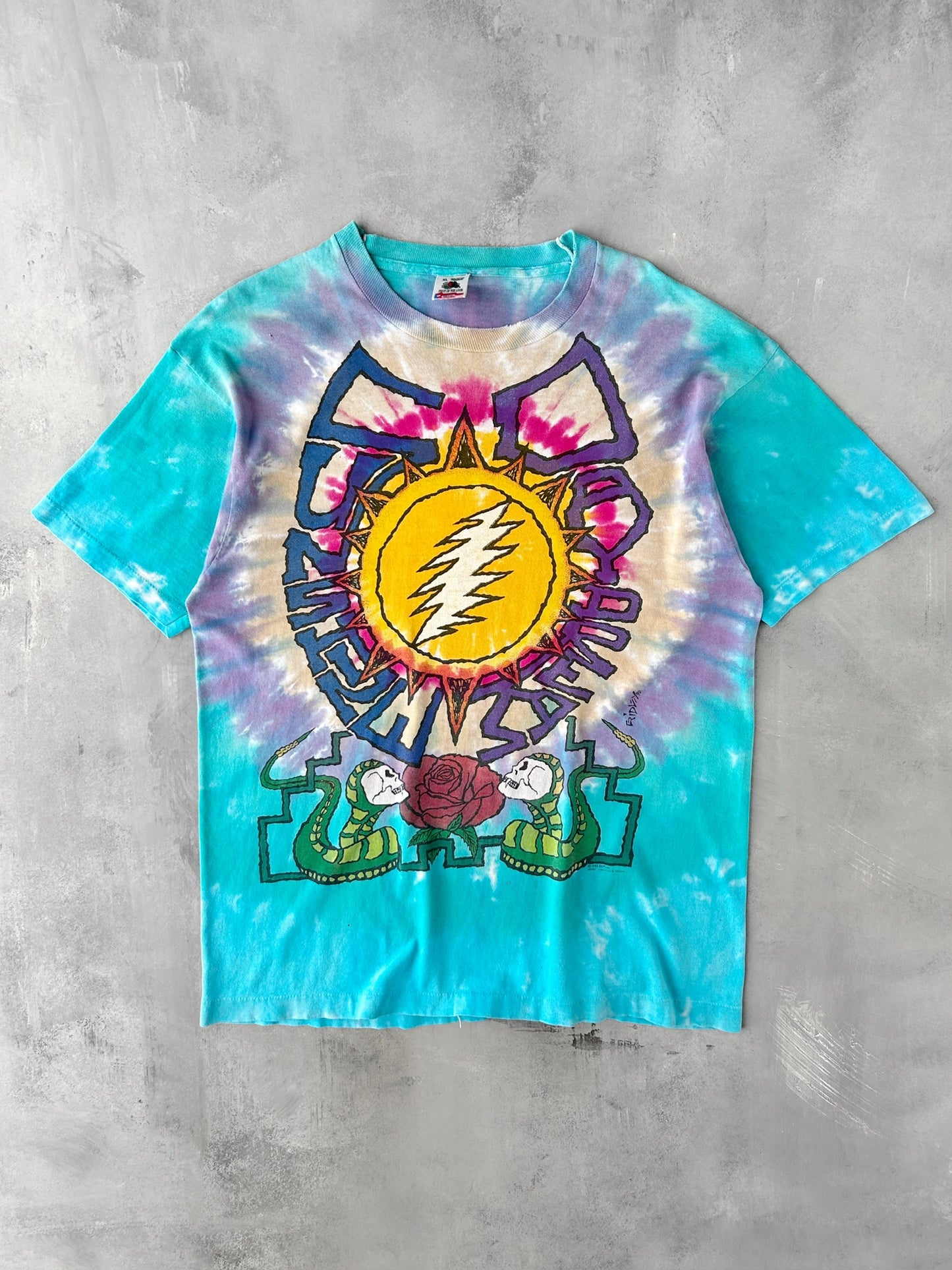 Grateful Dead Sunshine Daydream T-Shirt '90 - XL