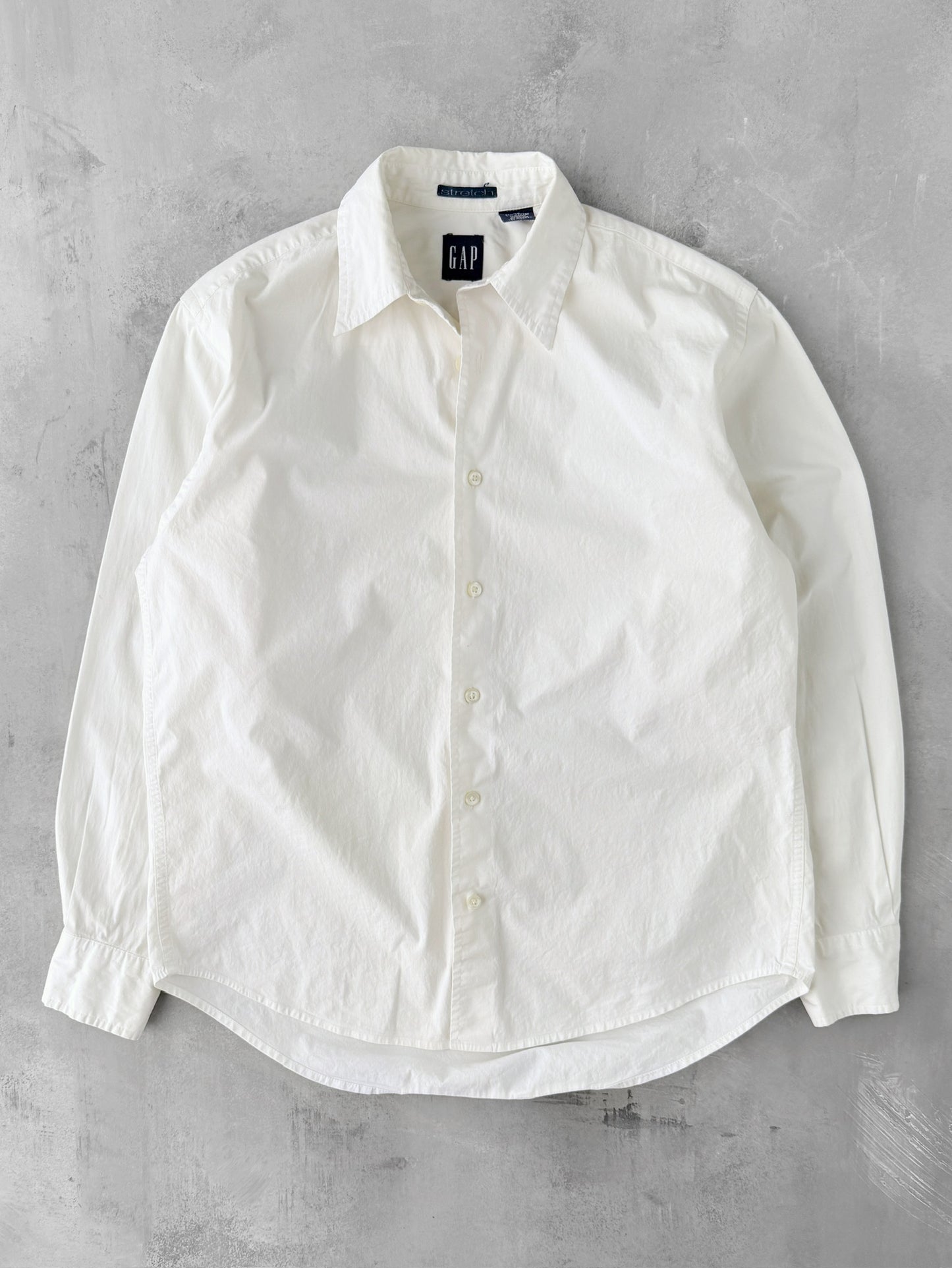 Basic White Shirt Y2K - XS