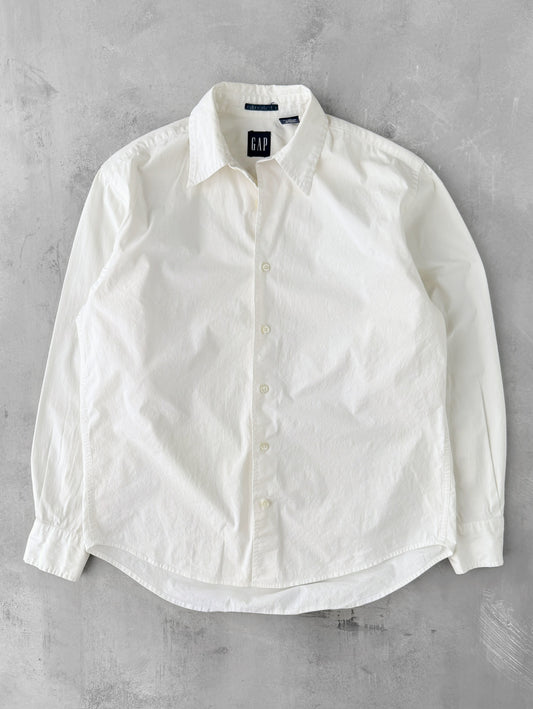 Basic White Shirt Y2K - XS