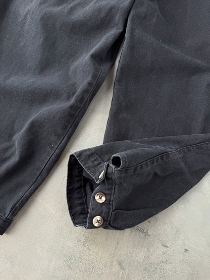 Pleated Cropped Pants 80's - Size 6