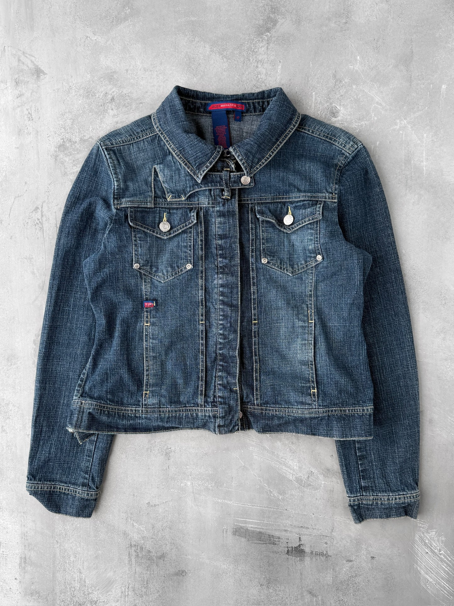 BCBG Maxazria Jean Jacket Y2K - Small / Medium