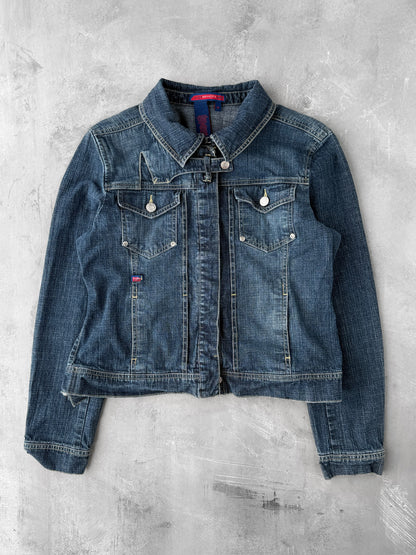 BCBG Maxazria Jean Jacket Y2K - Small / Medium
