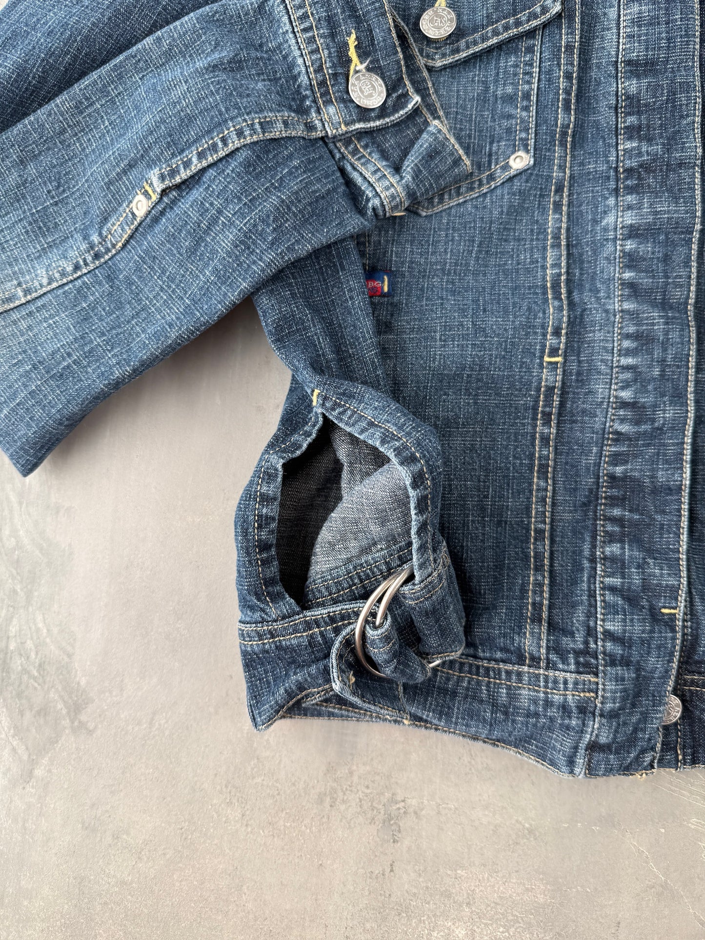 BCBG Maxazria Jean Jacket Y2K - Small / Medium