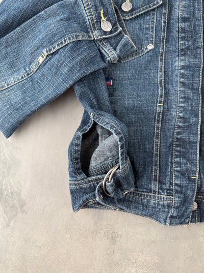 BCBG Maxazria Jean Jacket Y2K - Small / Medium