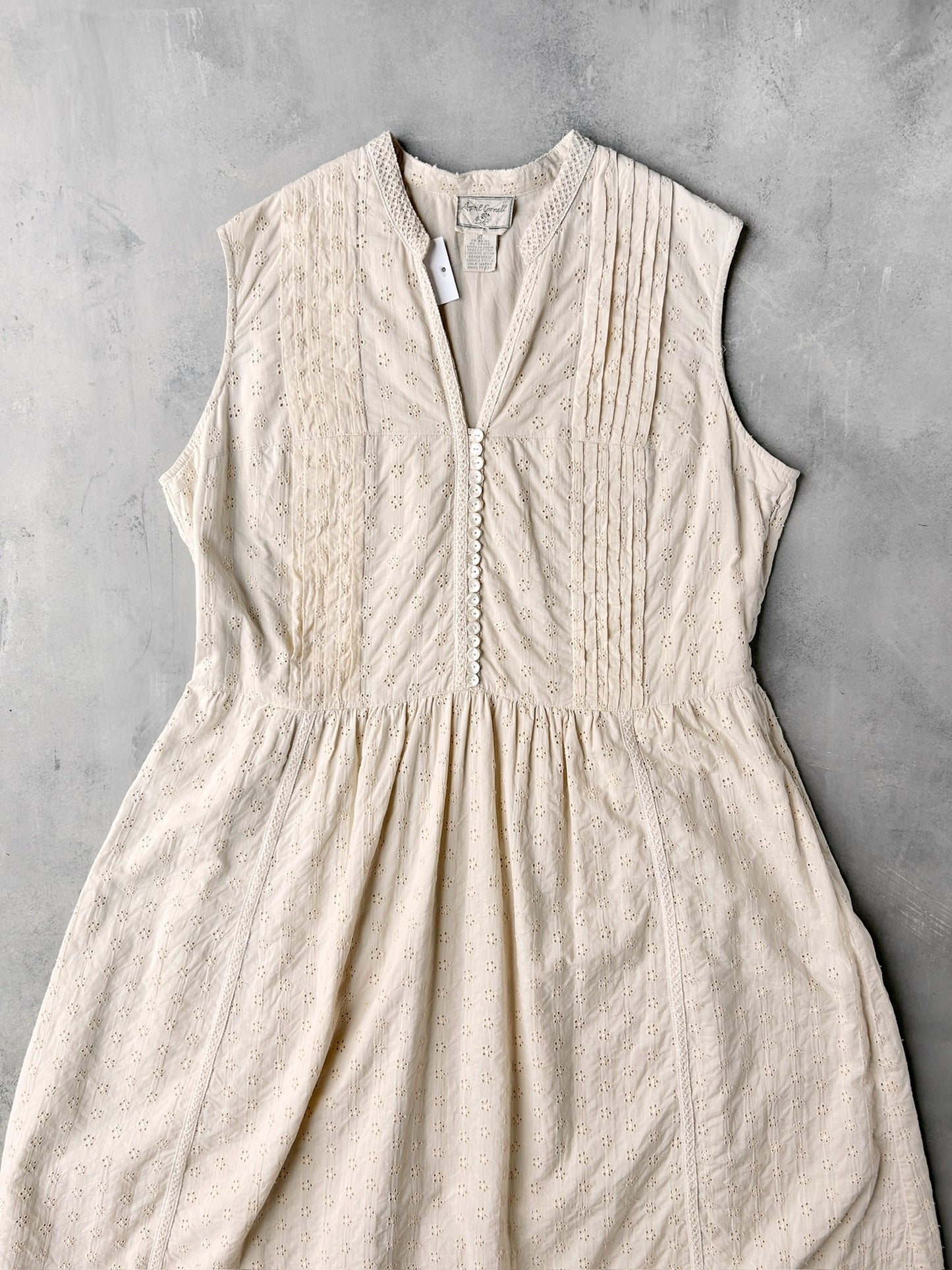 Eyelet Dress 90's - XL