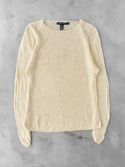 Open Weave Sweater 90's - Medium / Large