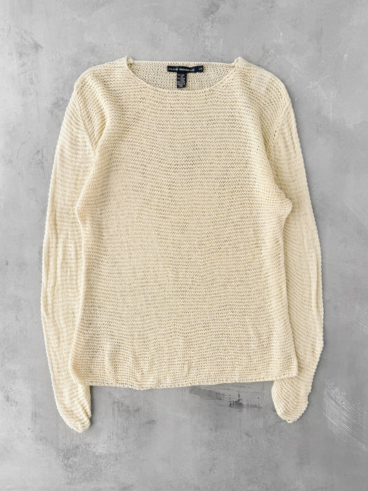 Open Weave Sweater 90's - Medium / Large