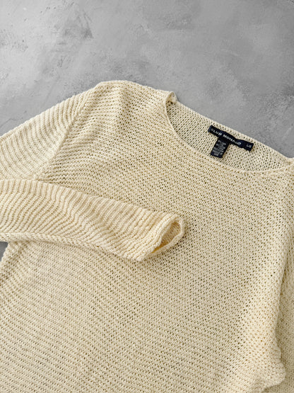 Open Weave Sweater 90's - Medium / Large