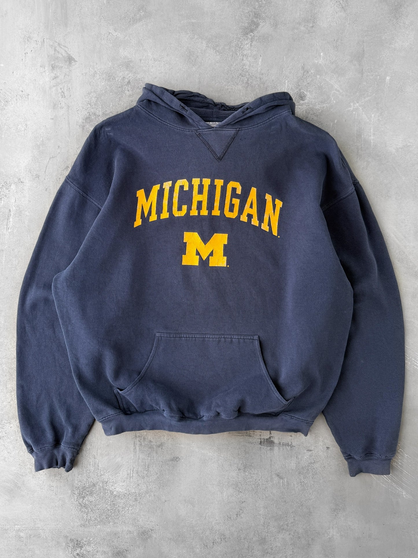 University of Michigan Hoodie Y2K - XL